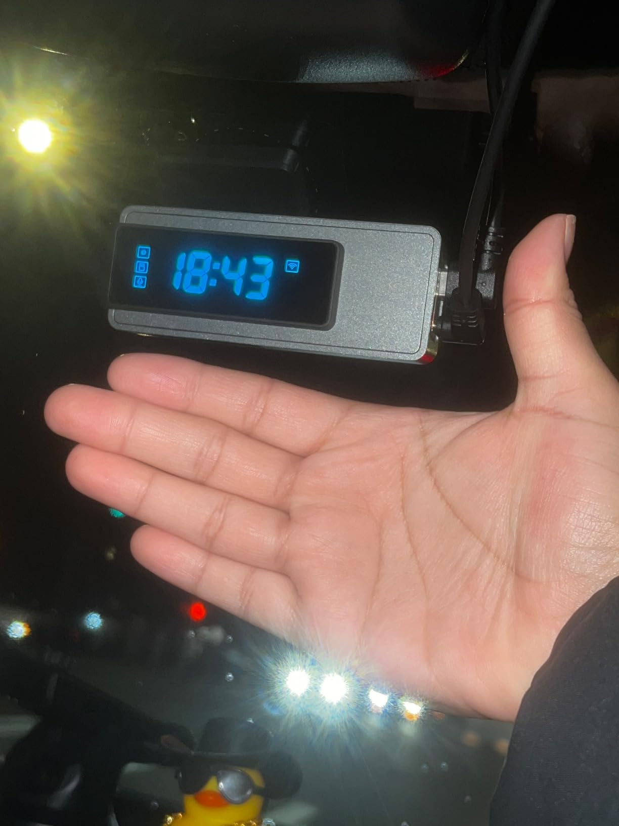 Combo: 2-Channel Dashcam (Front & Rear) + 24 Hour Hardwire Kit